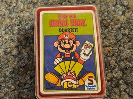 Super Mario Bros. Quartett, Schmidt Spiele, Vintage!