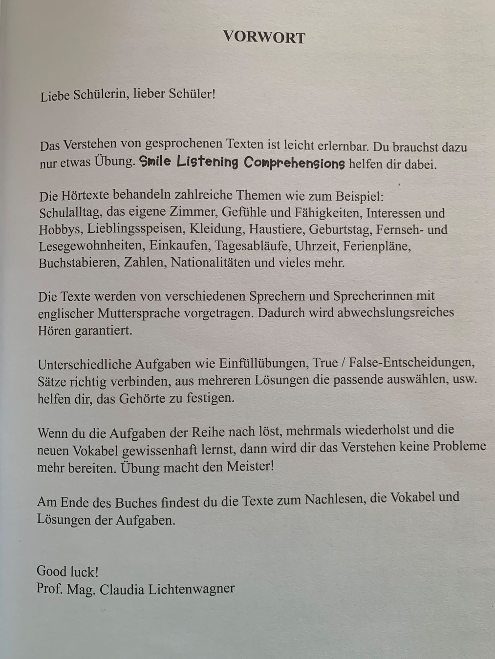 Libri: Listening Englisch 1 Hörverstehen üben Primarschule CD – Nuovo (secondo la descrizione) da Männedorf venduto da Larimar4 3