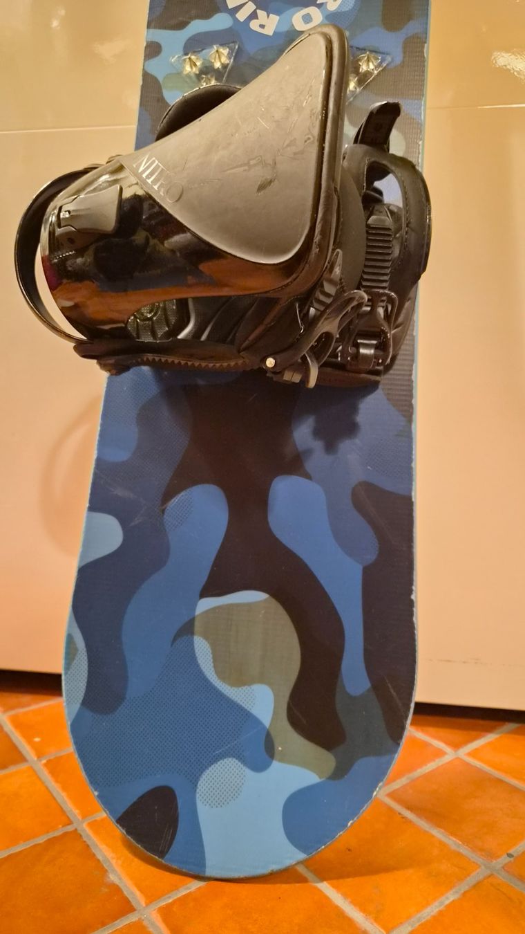 Snowboard Nitro Boards: Nitro Snowboard 132cm inkl. Bindung – D'occasion à Oberrieden par Raja011 4