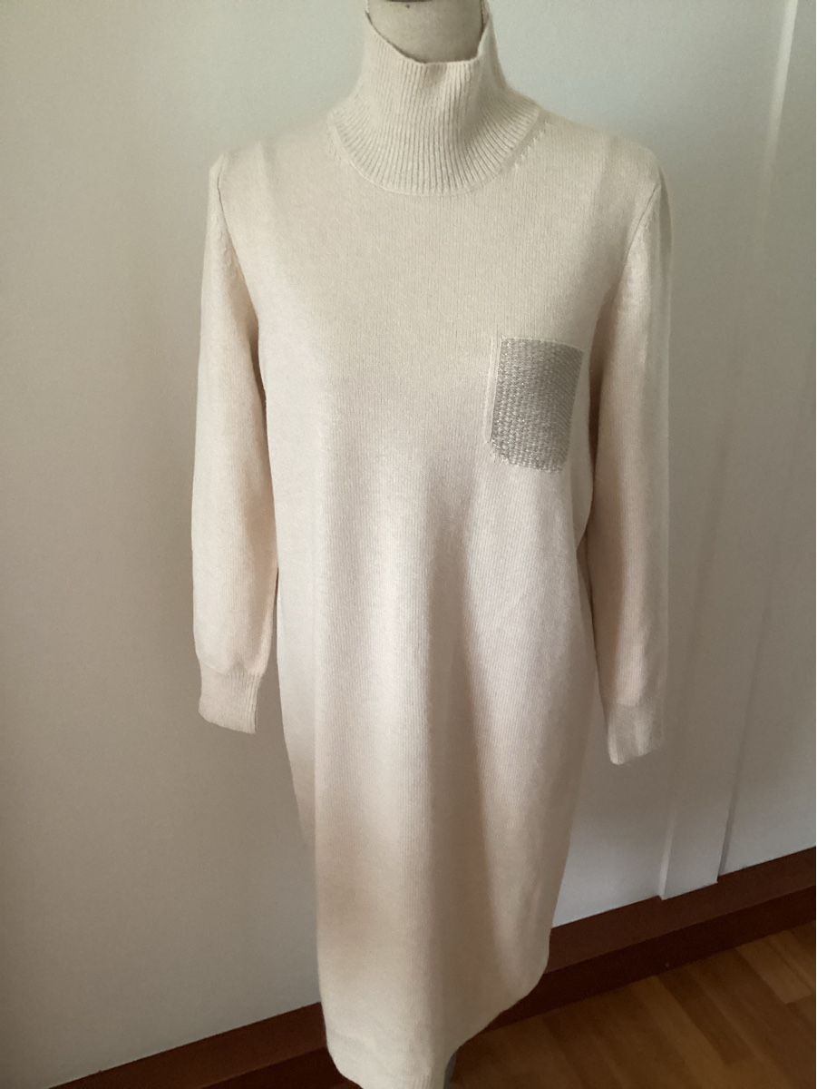 Peserico Robes: Peserico, Strickkleid, Gr. 46 it. – D'occasion à Salenstein par Esprit57