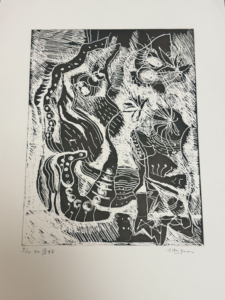 Grafica & Litografie: Serge Brignoni 1903–2002 - Radierung – Usato da Solothurn venduto da NUVICO 5