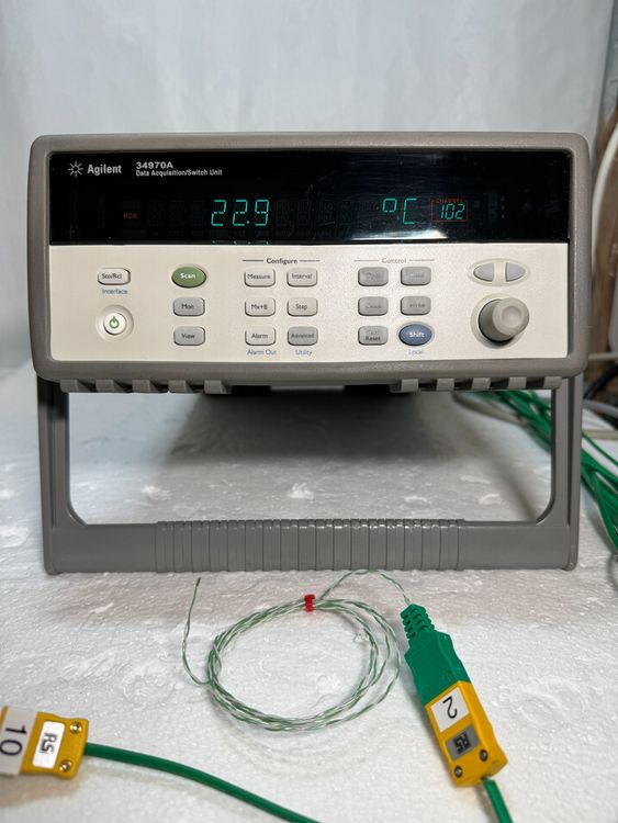 Agilent 34970A Datenerfassungssystem + 20 Kanal Multiplexer (Gebraucht ...