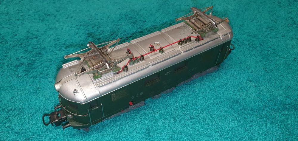 Châssis Moteur Marklin Locomotive RE800 / RE 800 – Modélisme Ferroviaire HO (1/87) Années 1950