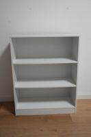 Vida Designs Cambridge 3-Tier Low Bookcase, Wooden, Shelves