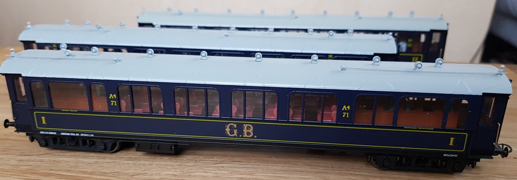 Fulgurex Modelleisenbahnen: Fulgurex 2087 coffret GB 4 voitures – Gebraucht aus La Sagne VD von aro_nnp2 5