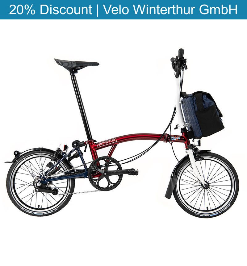 Biciclette: Faltvelo Brompton C Line Team GB-Edition – Nuovo (secondo la descrizione) da Winterthur venduto da Velo_Winterthur