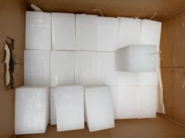542 Posten Raureifkerzen aus Liquidation