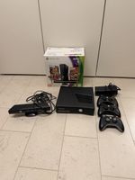 Xbox 360 Kinect Konsole mit 3 Controllern 