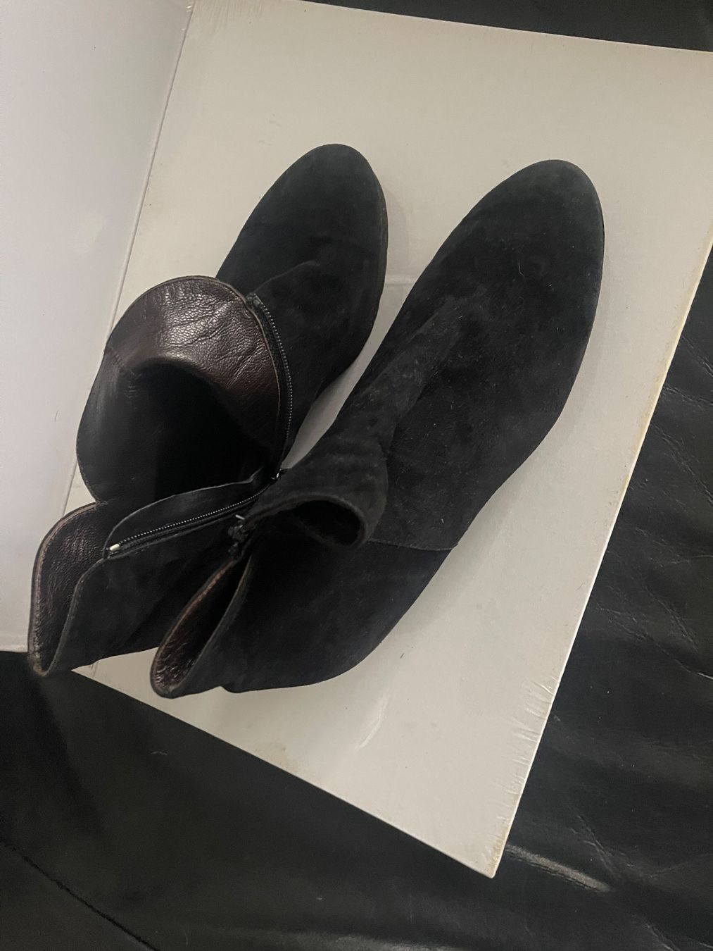 Scarpe da donna: BRUNATE Wildleder Stiefeletten – Nuovo (secondo la descrizione) da Hinterkappelen venduto da lid_9h7j 5