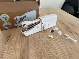 🧵 Manuelle Hand Nähmaschine – Mini Nähgerät batteriebetrieb