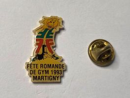 Pin's Fête Romande de Gym 1993 Martigny