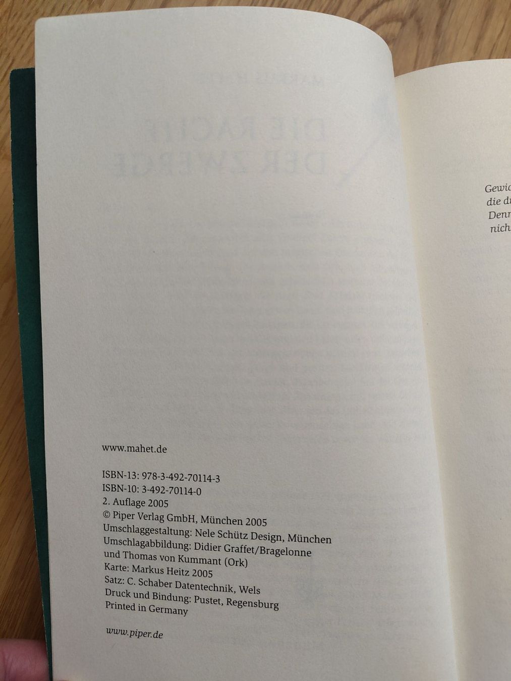 Libri: Die Rache der Zwerge – Usato da Glattpark(Opfikon) venduto da qantas_39 2