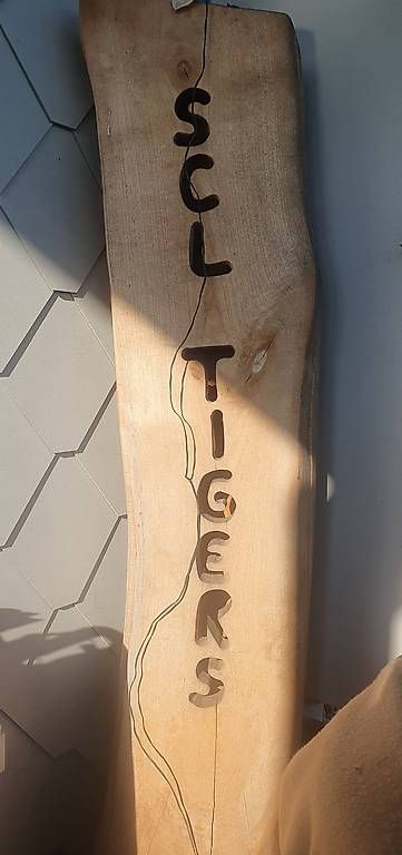 Articoli in legno: SCL TIGERS  Holzbeleuchtung – Usato da Utzenstorf venduto da Icelake1