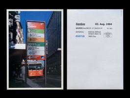 Genève Fusterie TPG Trolleybus Saurer Hess Foto Druck A5