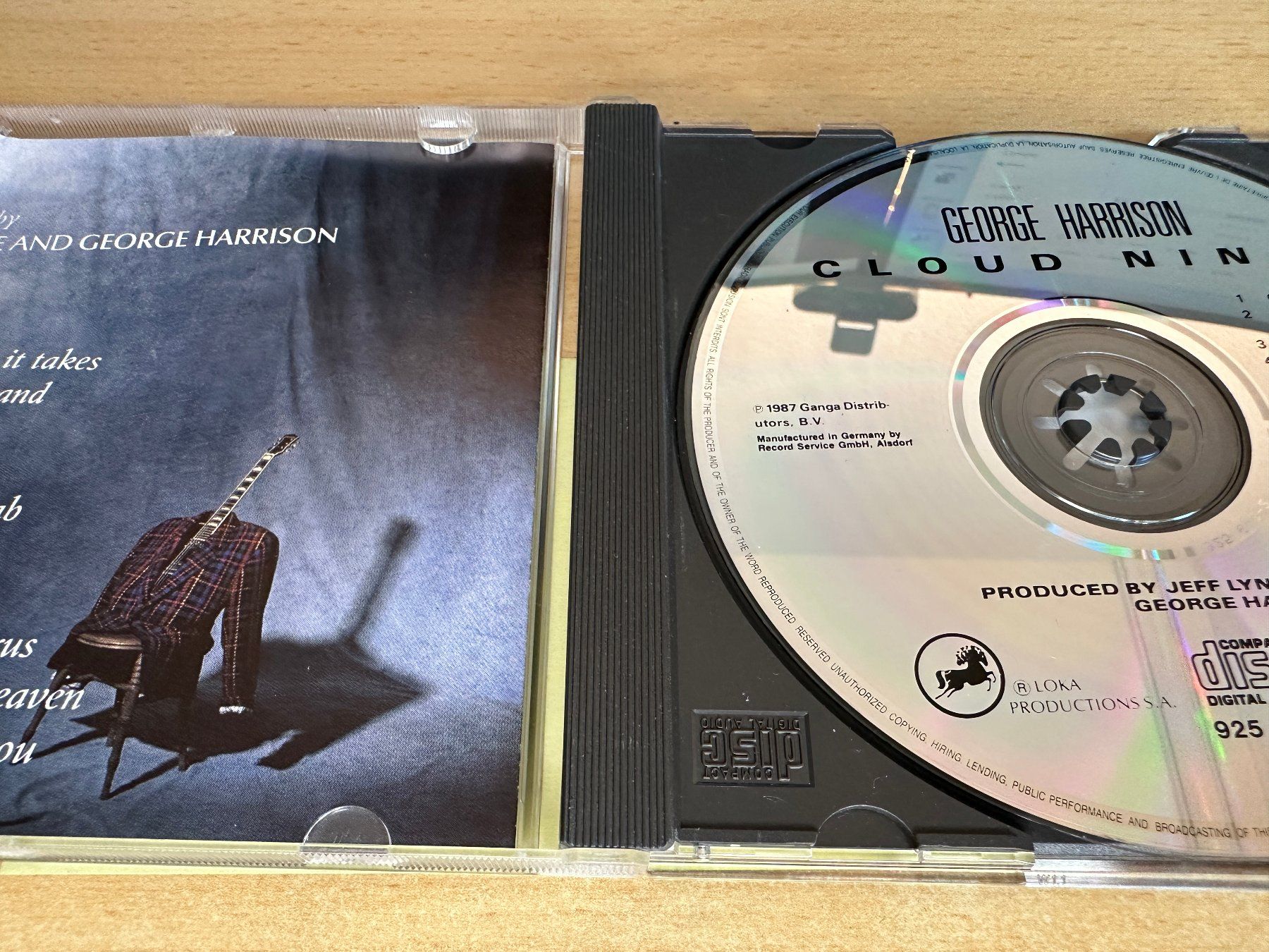 CD: A2 George Harrison – Cloud Nine – Usato da Rikon im Tösstal venduto da Alpenmutz 2