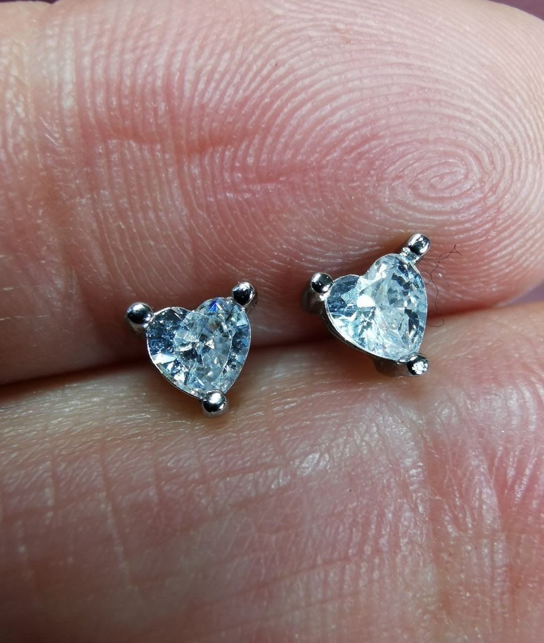 Orecchini pendenti & Orecchini a lobo: Boucles d'oreille argent avec zircons – Nuovo e nell'imballaggio originale da Reconvilier venduto da Tsma67 6
