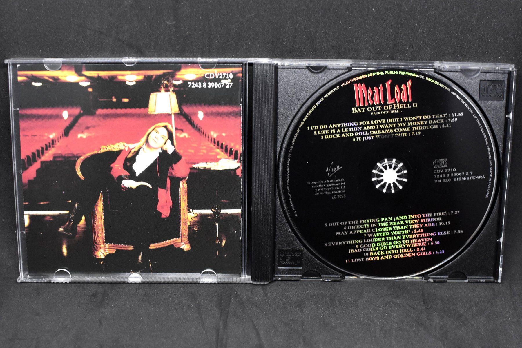 CD: Meat Loaf - Bat Out of Hell II Back Into Hell – Usato da Belmont-sur-Yverdon venduto da ag97 1
