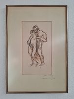 RARE— Émile-Othon FRIESZ : « Le Couple » 1949 — Lith. signée
