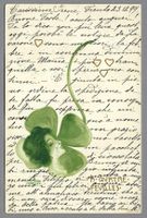 1899, R. KIRCHNER, A QUATRE FEUILLES; SELTEN