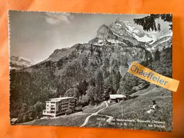 1967 Hotel Niederschlacht, Braunwald mit Ortstock.
