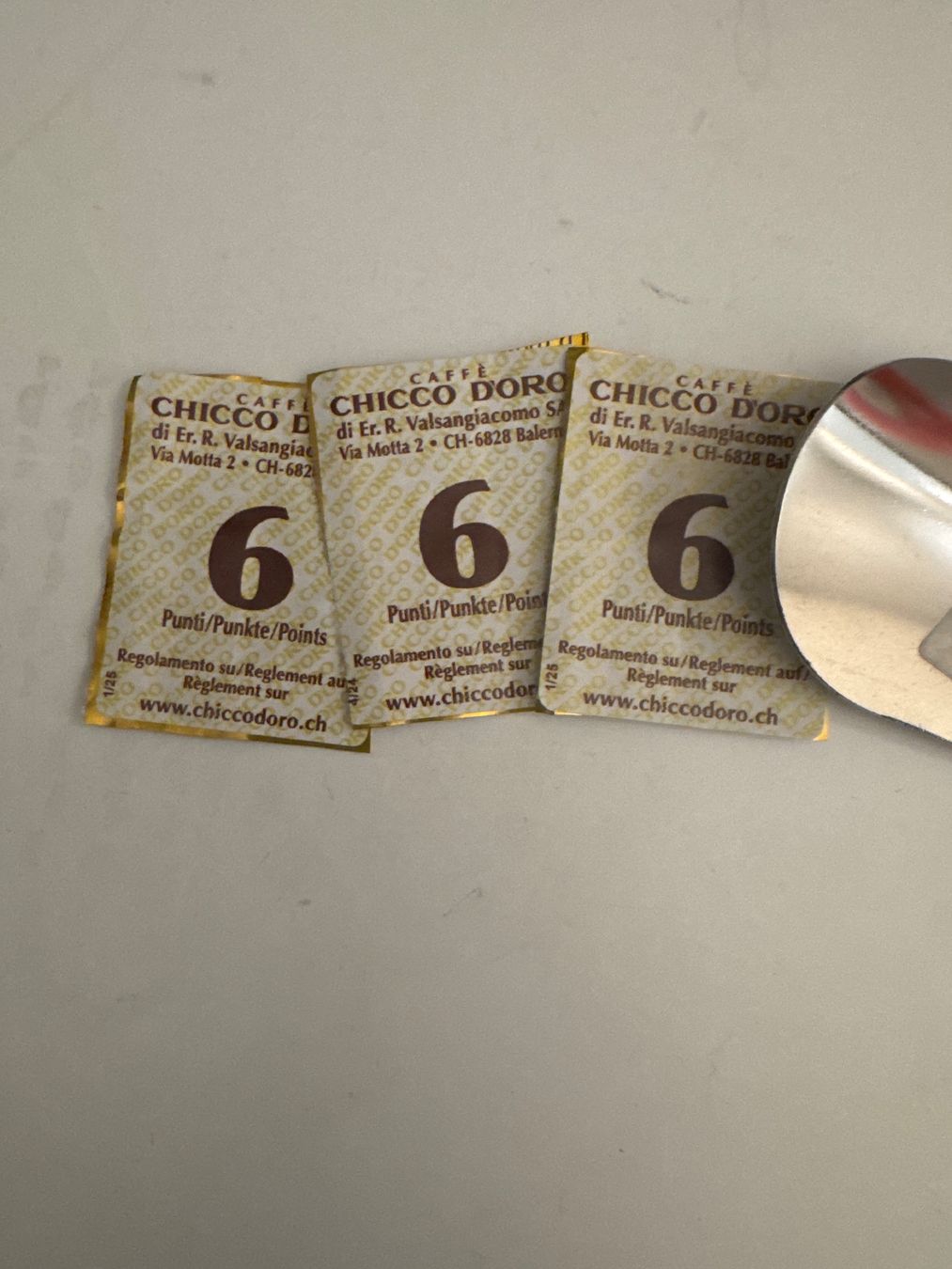 Chicco Raccolte di bollini & punti: 18 Chicco D'Oro Punkte – Nuovo e nell'imballaggio originale da Horgen venduto da CS75