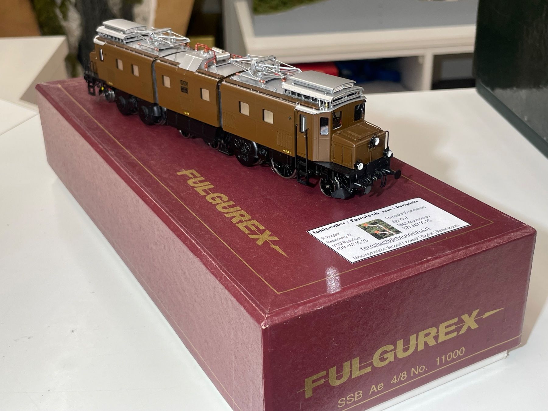 Fulgurex Trains électriques: Fulgurex Ae 4/8 – D'occasion à Krummenau par ferrotech 1