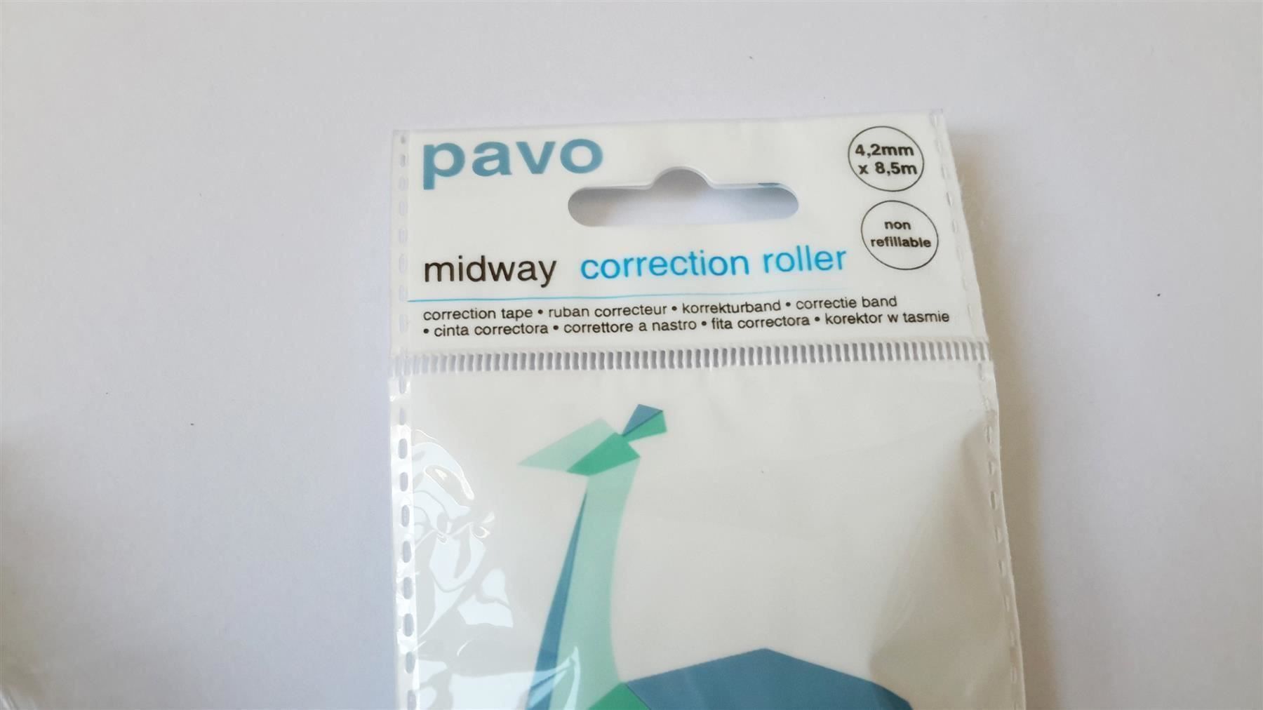 Penna & Evidenziatori: Korrekturroller Midway, 4.2 mm x 8.5 m – Nuovo e nell'imballaggio originale da St. Gallen venduto da cointec 1