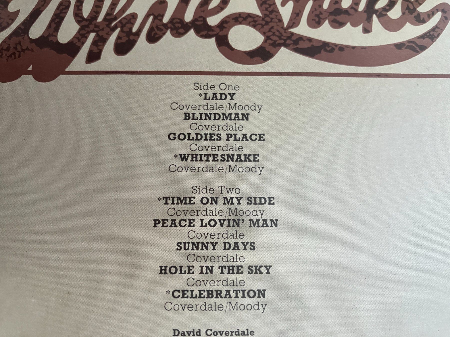 Dischi in vinile: Whitesnake – Usato da Aarwangen venduto da Jukebox3 3