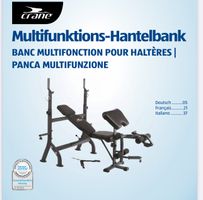 Hantelbank -Multifunktional