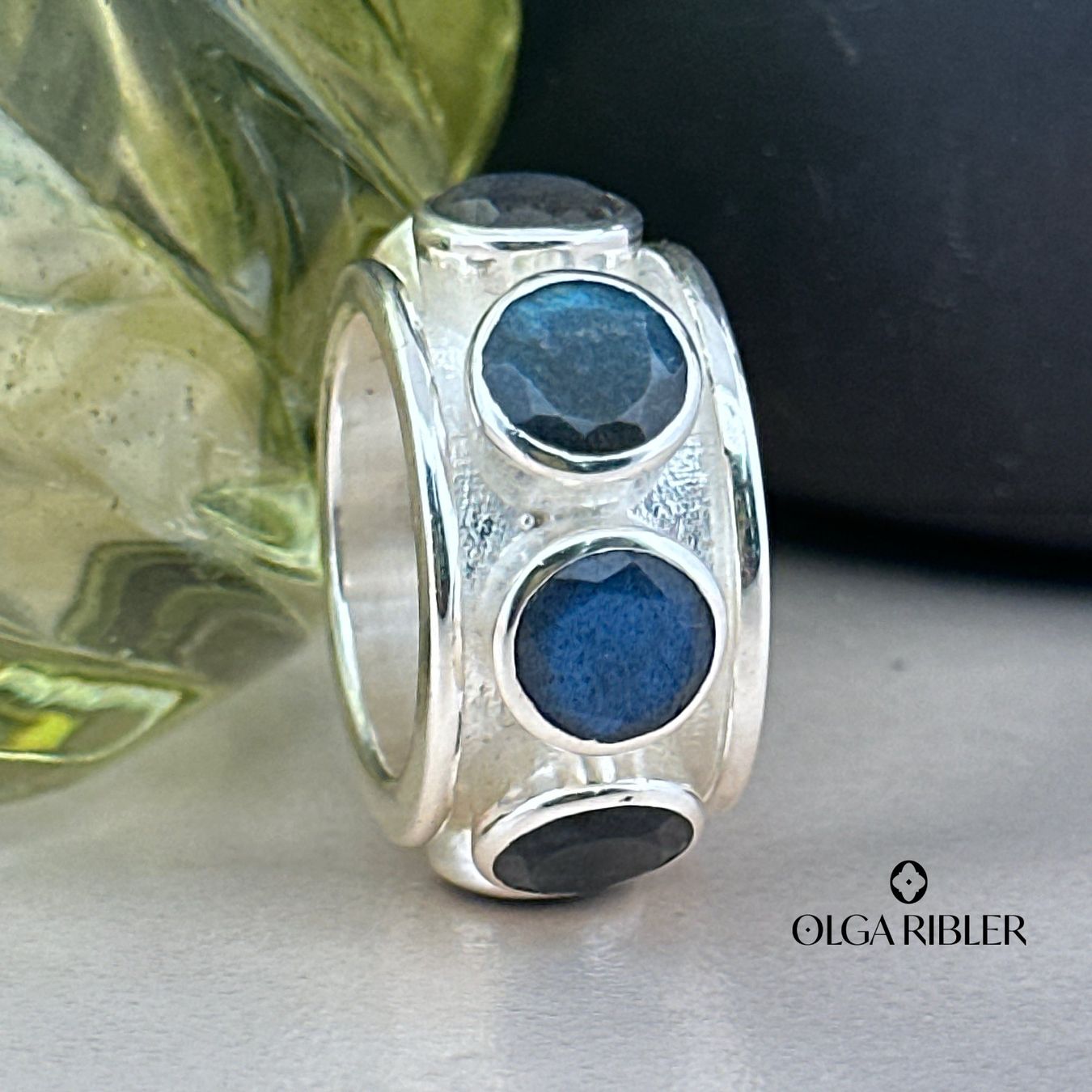 Olga Ribler Anelli: Labradorit Ring Sterling Silber  Ringgrösse 55 – Nuovo (secondo la descrizione) da Luzern venduto da byolgaribleroutlet 4