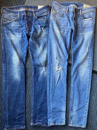 DIESEL 2x Jeanshosen