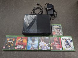 Spielkonsole Microsoft Xbox One mit 7 Spielen gebraucht