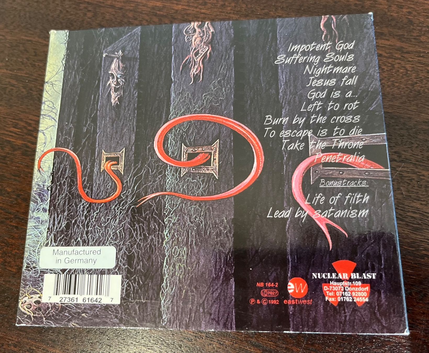 CD: CD - Hypocrisy - Penetralia - Repress, Digipak – Usato da Bergdietikon venduto da Lowieken 3