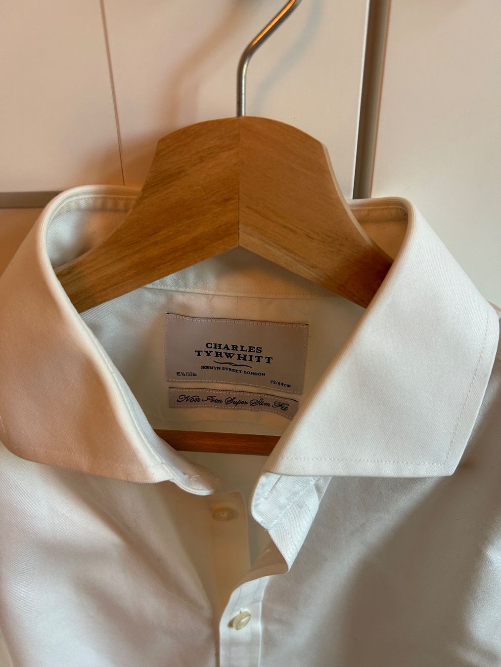 Charles Tyrwhitt Camicie: Charles Tyrwhitt Hemd, Weiss – Usato da Luzern venduto da jas_26fc 2