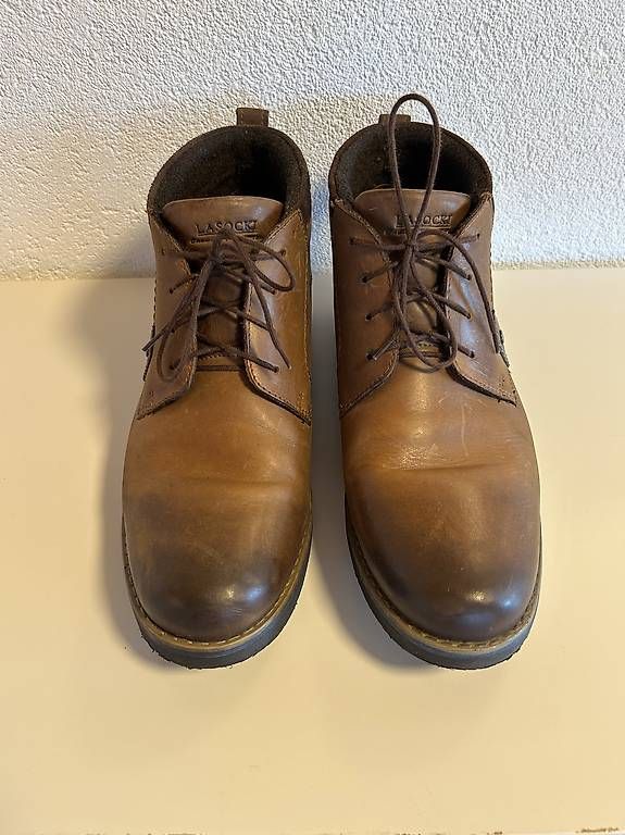 Scarpe da uomo: Freizeitschuh halbhoch, braun, Gr. 43 – Usato da Braunau venduto da Laus67 2