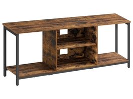 TV-Schrank Fernsehtisch TV-Regal Lowboard offene Fächer OX