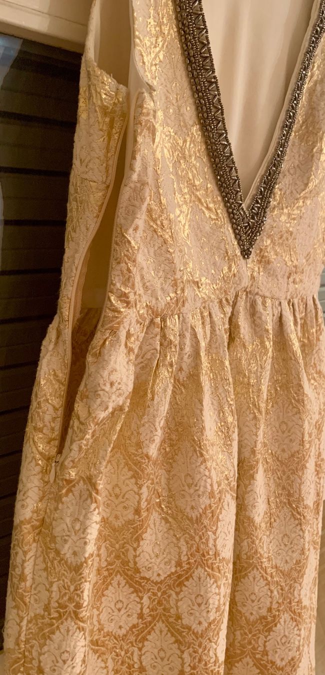 Vestiti: Elegantes Kleid mit Goldmuster, Grösse 36 – Usato da Maienfeld venduto da mar_59mb 7