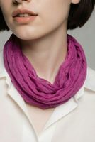 Echarpe Infinie violet - neuve
