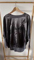 Bluse, grau, einzigartig, Gr. 36