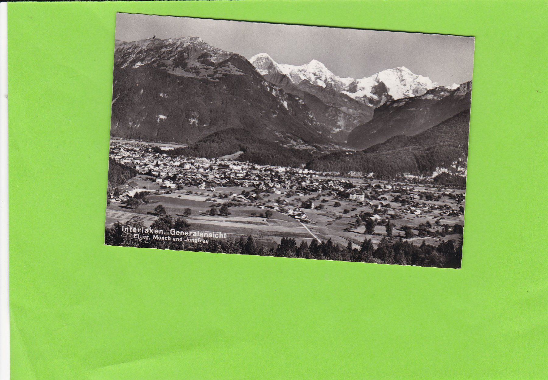 Cartes postales: Interlaken. Generalansicht – D'occasion à St. Peterzell par neckertal