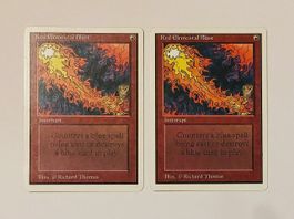 Magic The Gathering Red Elemental Blast 2x Unlimited