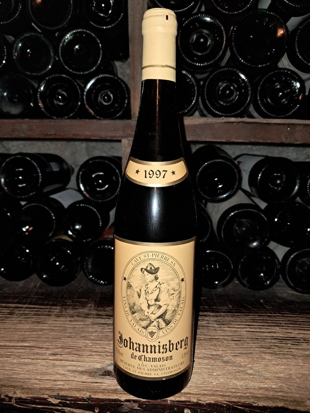 Vino: Johannisberg de Chamoson 1997 – Nuovo e nell'imballaggio originale da Le locle venduto da juliensaran