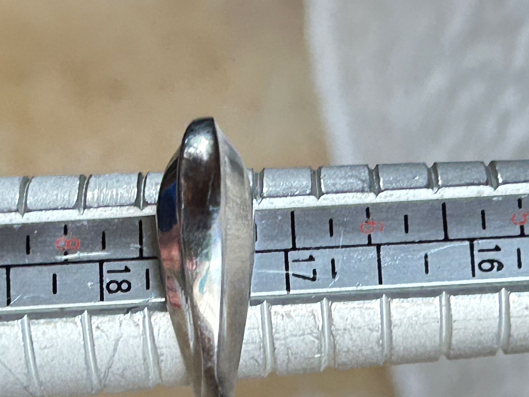 Anelli: Schicker Damenring mit Stein, Edelstahl, Gr. 57/18 – Usato da Laufen venduto da Bellebellezza 8