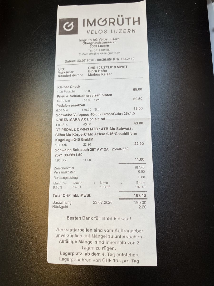 Biciclette: Trekking bike – Usato da Luzern venduto da ser_t5d7 3