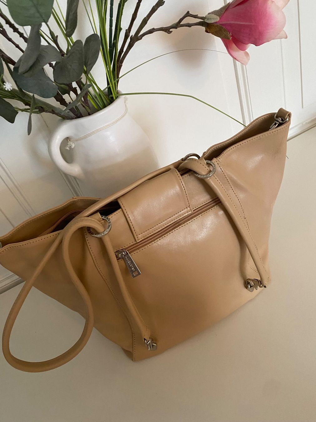 Lancaster Taschen für Damen: Lancaster Damen Leder Handtasche/Rucksack – Gebraucht aus Zürich von ana_7wny 2