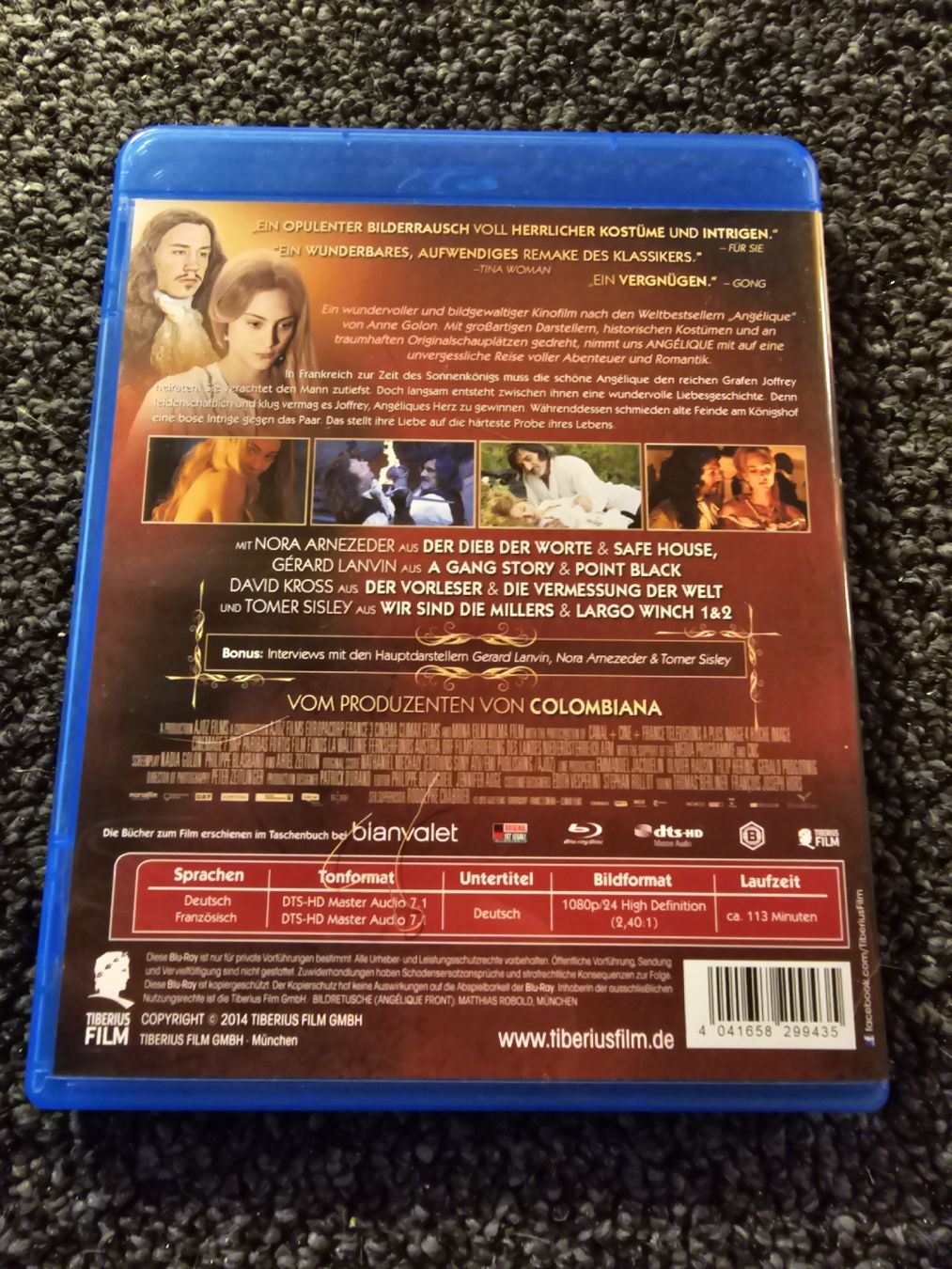 Tous les DVDs: Angelique Blu-ray – D'occasion à Ruswil par jan_bxl5 1