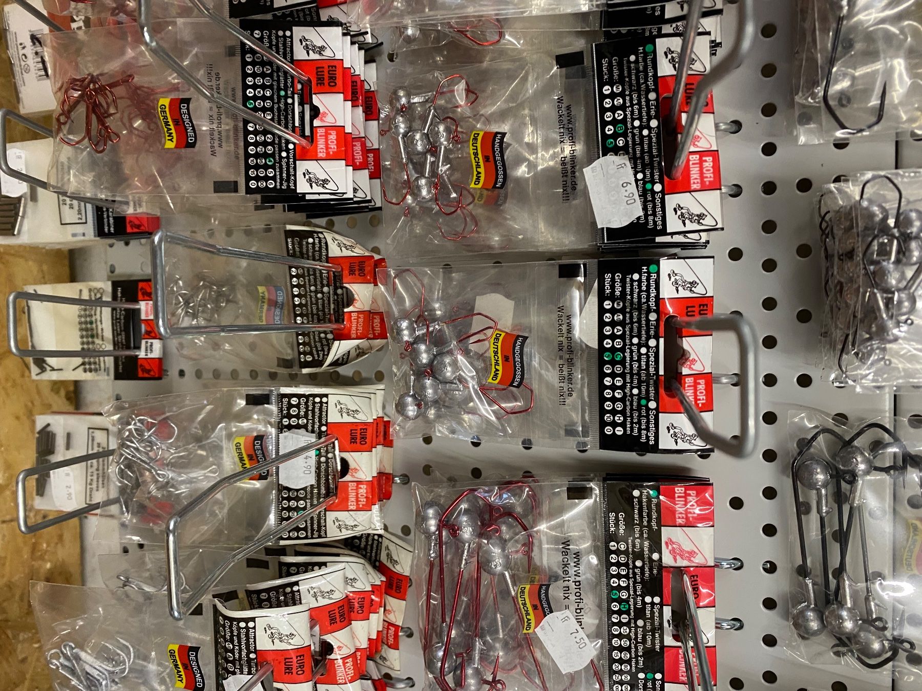Ami: Angelzubehör; Jigköpfe, Drillinge, Orginalverpackt! – Nuovo e nell'imballaggio originale da Steinen venduto da mar_jf8y 1