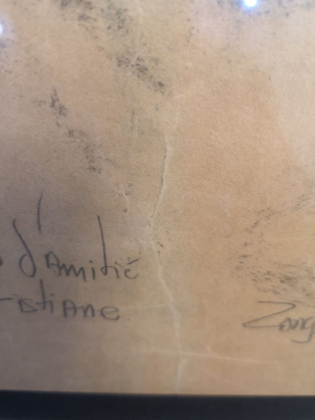 Dipinti: DESSIN SIGNÉ ET DÉDICACÉ – Usato da Genève venduto da Qanil77 6