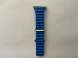Blaue Ocean Armband für Apple Watch Ultra 49/..mm