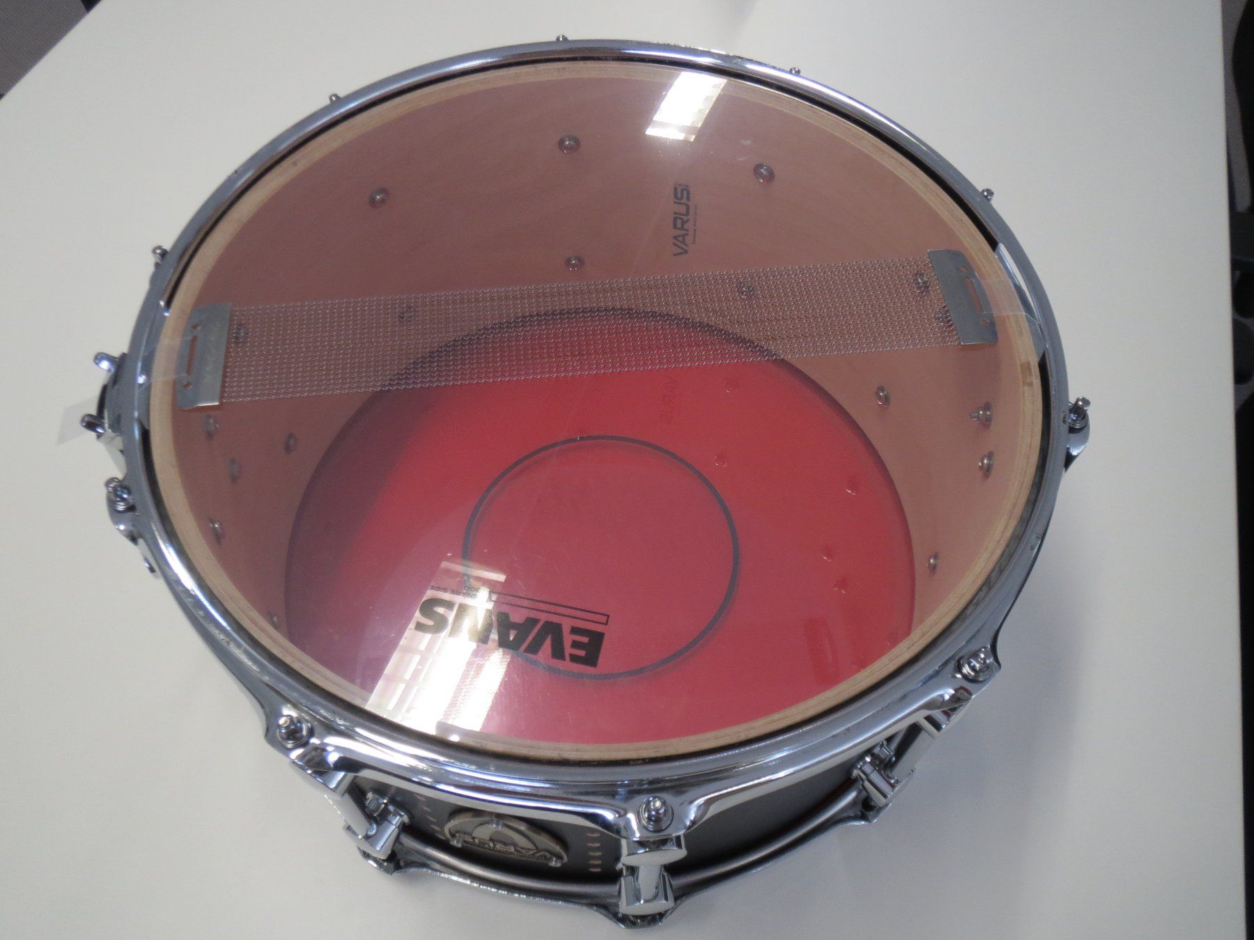 Musikinstrumente: Varus Morpheus Snare 14 x 6.5 " neuwertig – Gebraucht aus Hüttwilen von Andmithand 5